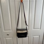 Fossil Amelia gray cream black Colorblock crossbody purse Photo 4