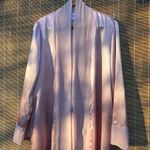 Gilligan & O'Malley Blush Pink Satin Robe S/M Photo 2
