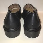 Rachel Zoe NWOT Women’s Mila Faux Leather Chunky Lug Sole Gold Hardware Loafers Photo 6