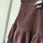 American Eagle  smocked strapless mini dress Photo 7