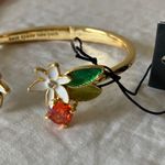 Kate Spade : Sweet Citrus Hinge Cuff- Gold Tone Photo 3