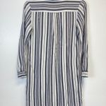 Banana Republic  Striped Button Down Shirt Tunic Dress Photo 6