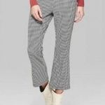 Wild Fable HOUNDSTOOTH CROPPED FLARE PANTS Photo 0