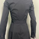 Theory  Black Silk Shirt Dress Photo 6