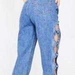 Levi's Levi’s Side Bow Straight Leg Mom Jeans Medium Wash Size 27 Photo 1