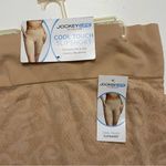 Jockey Shaper Slip Cool Touch Slip Short SeamFree Microfiber Wicking Nude Tan Size M Photo 2