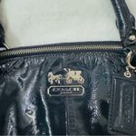Coach  MADISON PATENT SOPHIA SATCHEL Navy Blue #15915. Photo 1