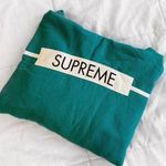 Supreme chest twill tape hoodie Photo 1