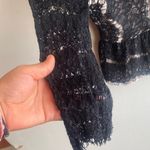 Dolce Vita Black Lace Peplum Top Size L Photo 4
