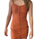 Leith Keith Linen Mini Dress Photo 0