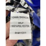 Yoana Baraschi  Dress Womens 2 Balienese‎ Blue Paisley Floral Wedding Baby Shower Photo 7