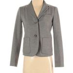Gap Women's The Academy Blazer Gray Size 0 Petite Photo 0