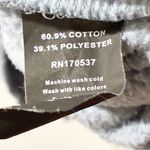 Comfrt Cloud Zip Heavyweight Hoodie Unisex Full Zip Sweatshirt Blue Size Large Photo 3