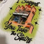 Disney Tower of Terror Graphic Tee White Size L Photo 1