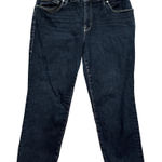 Good American  Always Fit Good Fit Cigarette Jeans in Blue, Size 20-26​​​ Photo 0