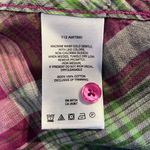 Columbia Camp Henry womens plus long sleeve blouse plaid roll tab cotton 2X Photo 8