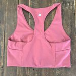 Zella Studio Lite Longline Bra in Pink Mauve Photo 2