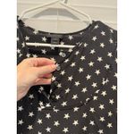 J.Crew ‎ Collection 100% Silk Star Print Dress Sz 6 USA 4th Of July Patriotic Photo 5