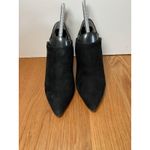 Michael Kors Shoes Womens Size 6.5 Black Suede Snake Ankle Booties Zip Photo 1