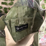 Vintage artsy Andy Warhol Tote Bag Canvas Green Photo 8