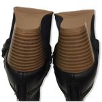 Qupid Black Pointed Toe Cut-out Ankle Booties Photo 6