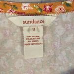 Sundance  Womens Burnt Orange Floral Tunic Top Night‎ Shirt Dress Small Photo 4