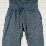 Athleta Gray Heathered Capri Joggers High Rise Drawstring Pockets Womens Size S Photo 11