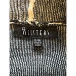 Anthropologie ii Sisters Angora Blend Cardigan Sweater Size S/M Western Fringe Photo 4