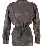 Retrofete Shirelle Jumpsuit in Sepia Brown Acid Wash Size XS Photo 11