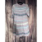 Tasha Polizzi Dress Sz M Colt Tunic Western Shirt Desert Colors Aztec Cotton Size M Photo 4