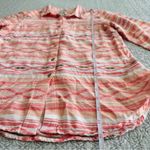 Ariat Real Billie Jean Pink Coral Southwestern Print Button Up Shirt Size S Photo 7