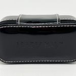 Vintage Mary Kay Black Patent Leather Lipstick Case with Mirror Photo 0