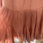 Saints + Secrets  short ruffle orange dress Photo 4