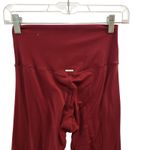 Aerie  Real Me XTRA High Waist Legging Summer Burgundy Athleisure Casual Medium Photo 5