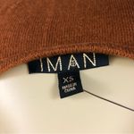 Global Chic by IMAN Touch of Cashmere Saddle Brown Sweater / Tunic. Size: XS Photo 4