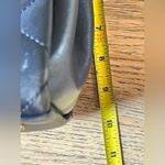 Kate Spade Handbag Quilted Leather Shoulder Bag Navy Gold Purse Photo 11