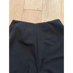 Lovers + Friends Womens S Wide Flair Leg Pants Black Stretch Snap Sides Career Photo 9