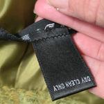 Rafael Womens Green Floral Brocade Blazer Jacket Size 12 Button Front Photo 6