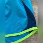 Nike Tempo Women’s Sz L Teal/Navy Athletic Shorts Photo 5