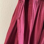 Lane Bryant Dress Maroon Red Embroidered Tie Waist Flutter Sleeve 14/16 (1X) NWT Photo 7