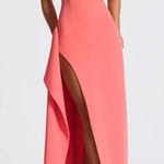 Babyboo Chic Off-Shoulder Coral Dress Photo 0