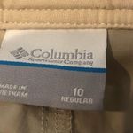 Columbia  Performance Khaki Fishing Cargo Shorts Omni Shade Sun Protection Sz 10 Photo 6