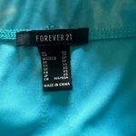 Forever 21  Light Blue Water Printed Mini Skirt with Lace Detail Size XS Photo 3