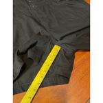 Torrid NWT  5 Inch Inseam Lightweight Denim Shortall Black Size 16 Button Front Photo 4