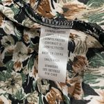 Ava James Sheer Floral Blouse Women’s Large Top Cottagecore Farmcore Lightweight Photo 4