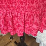 Tube Dress Tiered Form Fitting Pink Floral Size undefined Photo 5