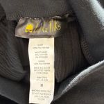 Luna Tiks black tiered knee length skirt with a wide waistband size medium Photo 6