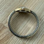 Bulova Automatic Gold Rare Vintage Ladies Watch Two-Tone Stretch Bracelet Works Photo 6