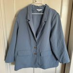 Old Navy  Relaxed Unline Blazer in Blue Harvest size xxl Photo 0
