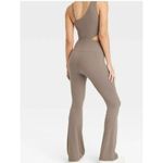 JoyLab  Asymmetrical Flare Bodysuit Taupe Size XS Photo 1